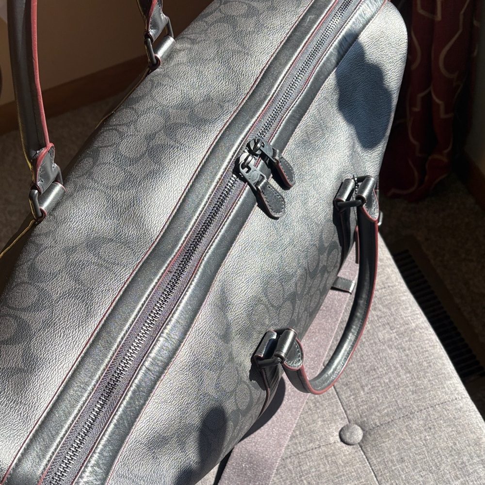 Coach Voyager Duffel Travel Bag w/ Strap A1821 - Picture 10 of 17